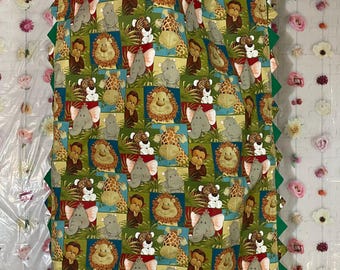 Cotton Toddler Nap Blanket: Lightweight Daycare Mat (30x52in)