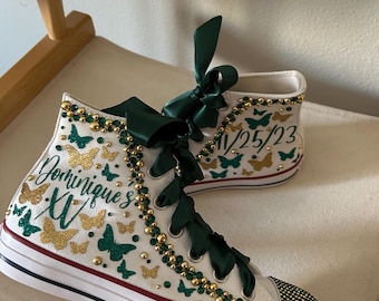 Zapatos personalizados para quinceañeras / dulces 16 / bodas