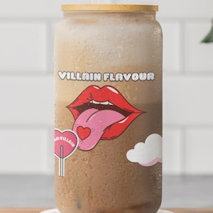 Spice up Your Reading Routine with this Villain-inspired Tumbler, Dark Romance Tumbler for Book Lovers, Unique Sipper Glass,villain flavour