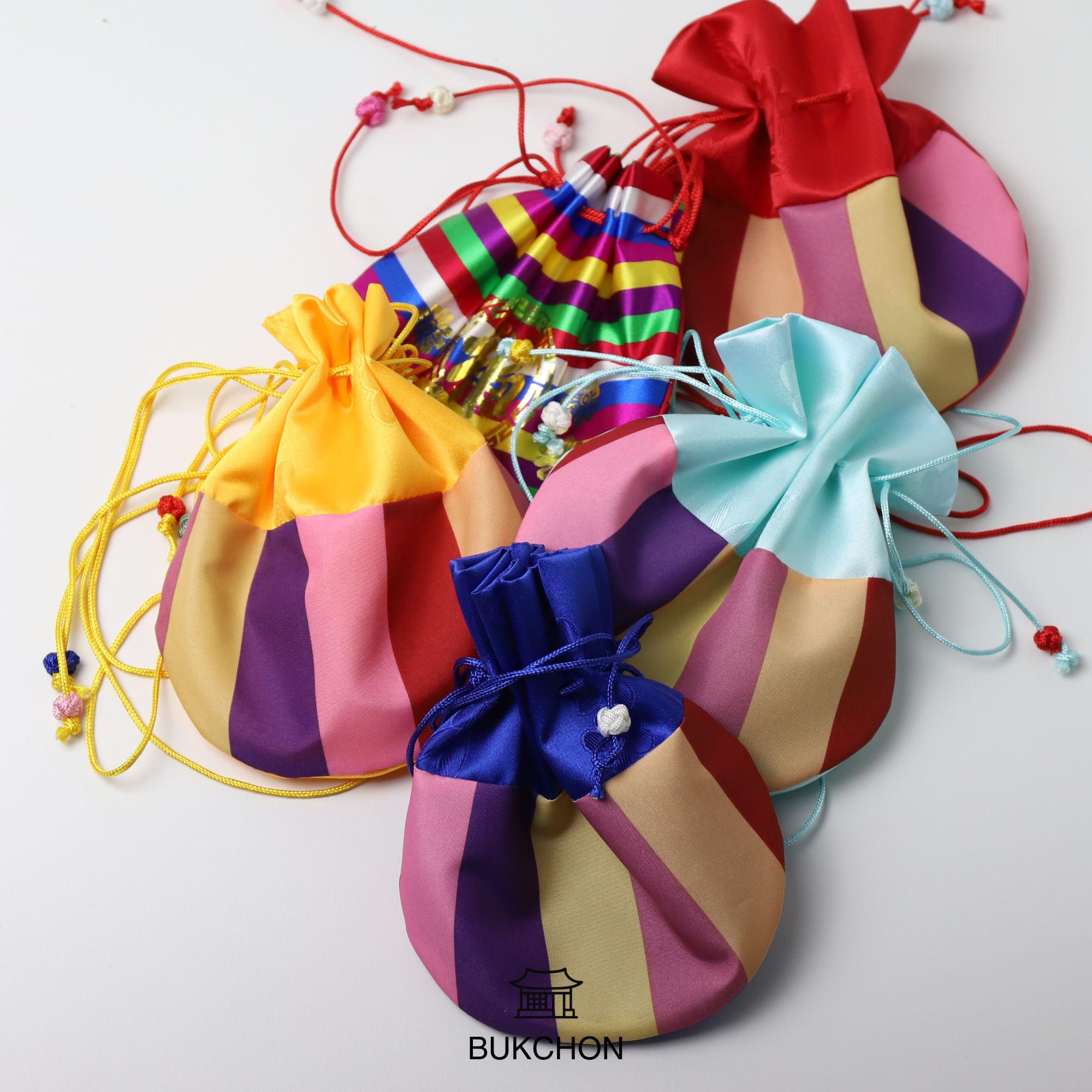 Korean Traditional Lucky Pouch – Handmade Bokjumeoni Gift Bag - Etsy
