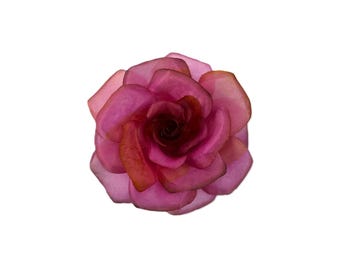 ホップフラワー ヴィンテージ 帽子飾り 花 ぶら下がる花 さび茶色 帽子