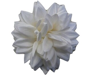 M&S Schmalberg Silk Fabric Flower Pin - Gorgeous Bridal Daisy Mum