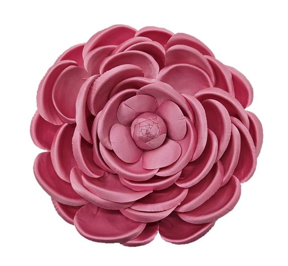 Pink Camellia Brooch Amazon.com: M&S Schmalberg Pink Camellia Fabric Flower Pin  main image 2