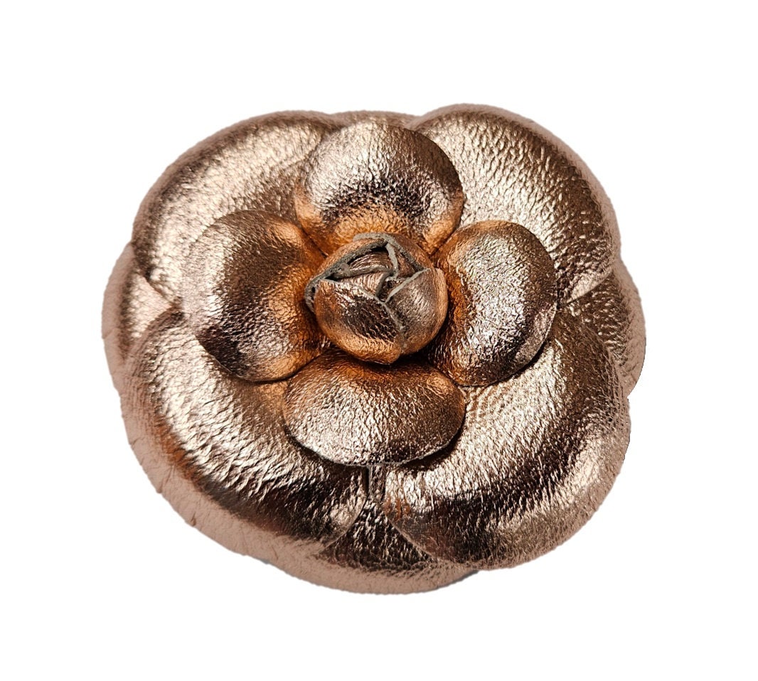 Chanel Brooch Gold - Etsy