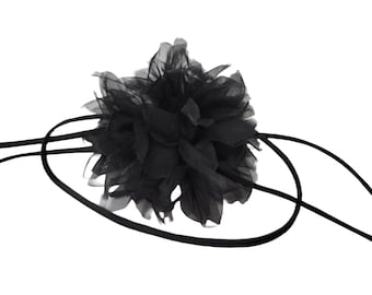 Spilla a forma di garofano in pelle rossa da 2,5 M&S Schmalberg, da uomo o da donna, modello Boutonniere - Italia