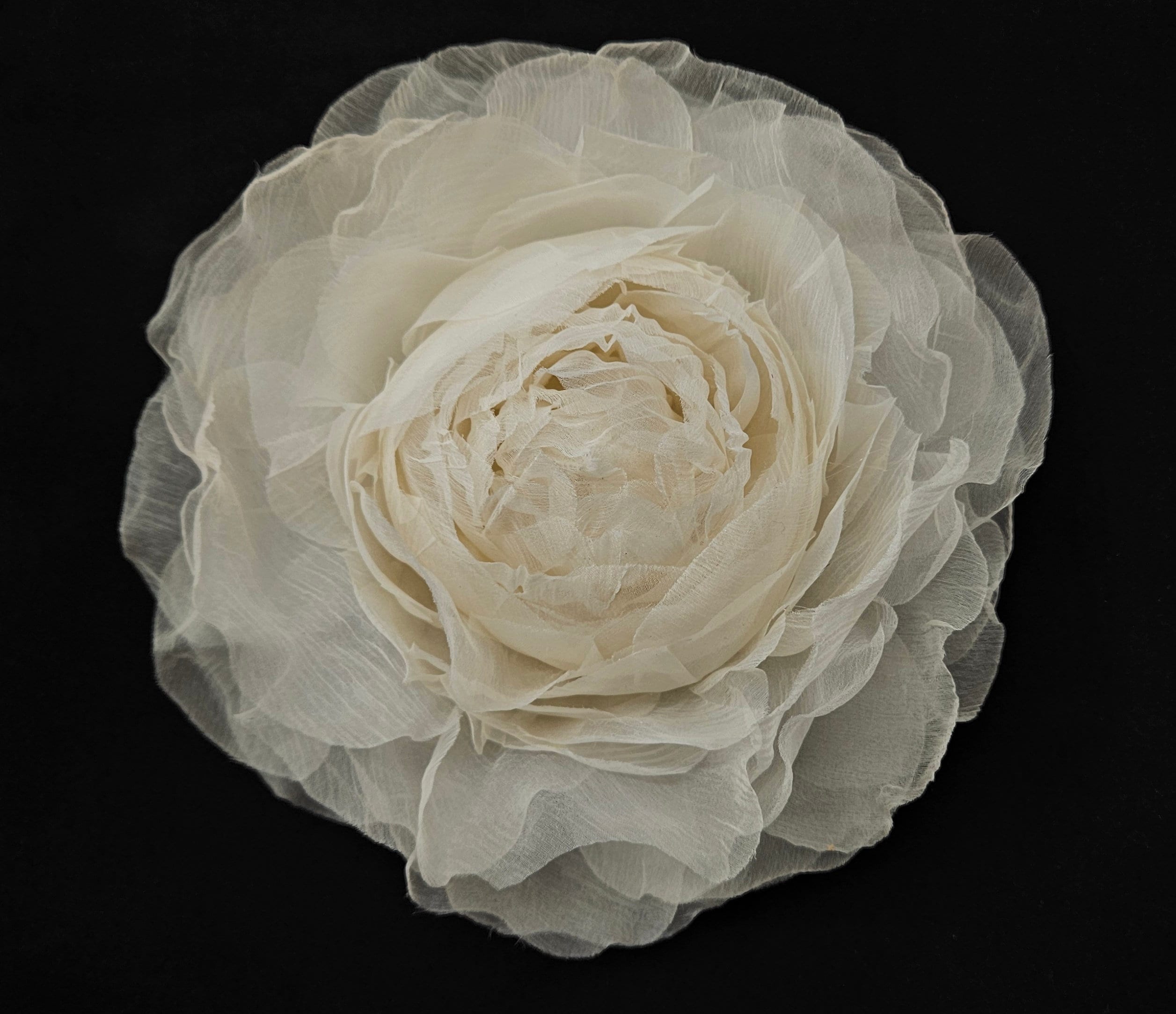 Ivory Organza Flower Canada