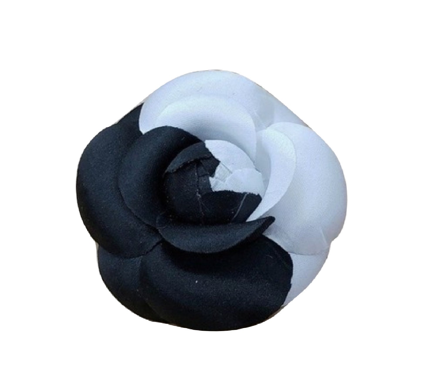  M&S Schmalberg Handmade White Camellia Brooch Pin - Elegant  Silk Fabric Flower Accessory, American-Made in New York's Garment Center:  Brooches And Pins: Clothing, Shoes & Jewelry