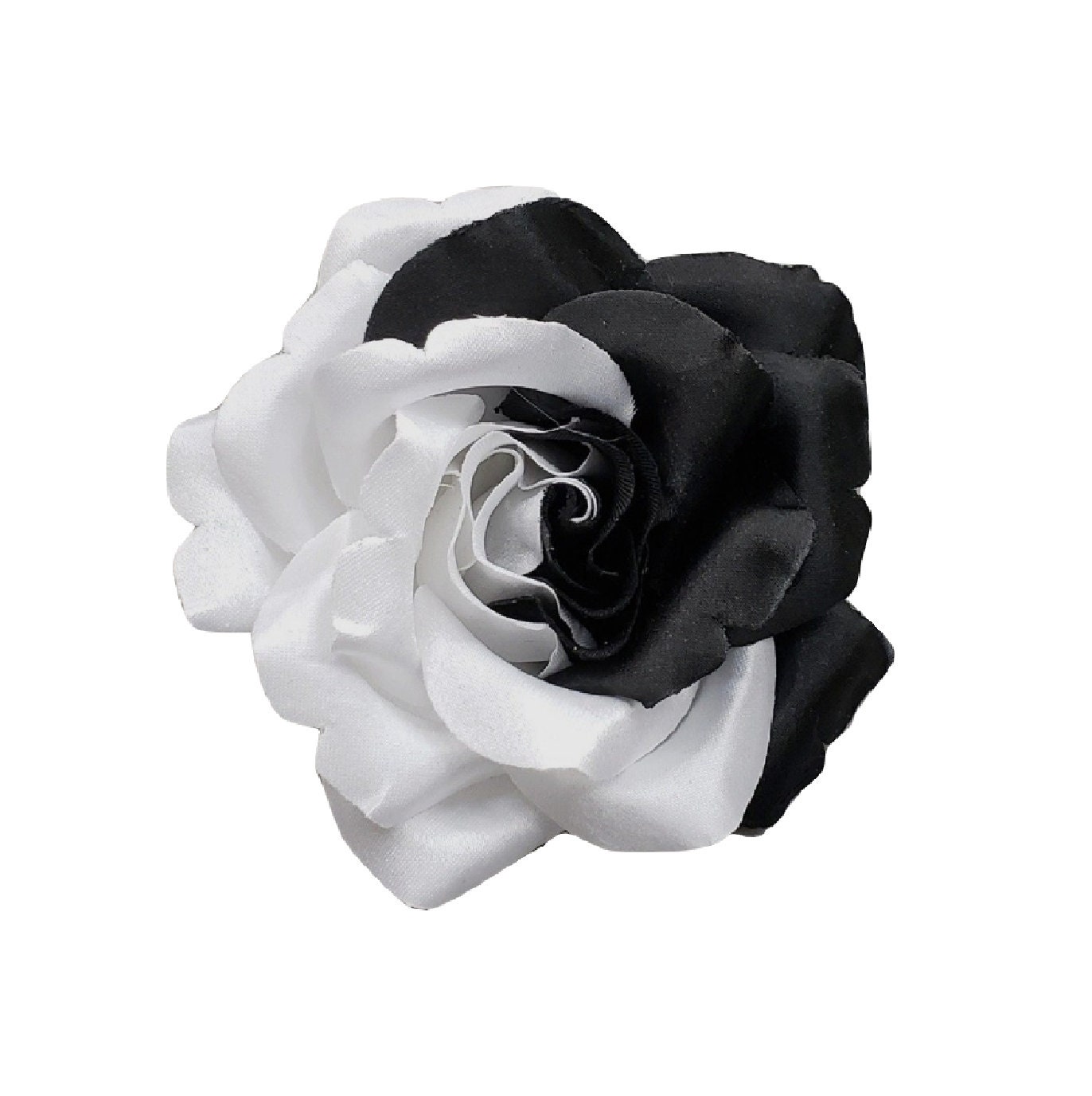  M&S Schmalberg Handmade White Camellia Brooch Pin - Elegant  Silk Fabric Flower Accessory, American-Made in New York's Garment Center:  Brooches And Pins: Clothing, Shoes & Jewelry