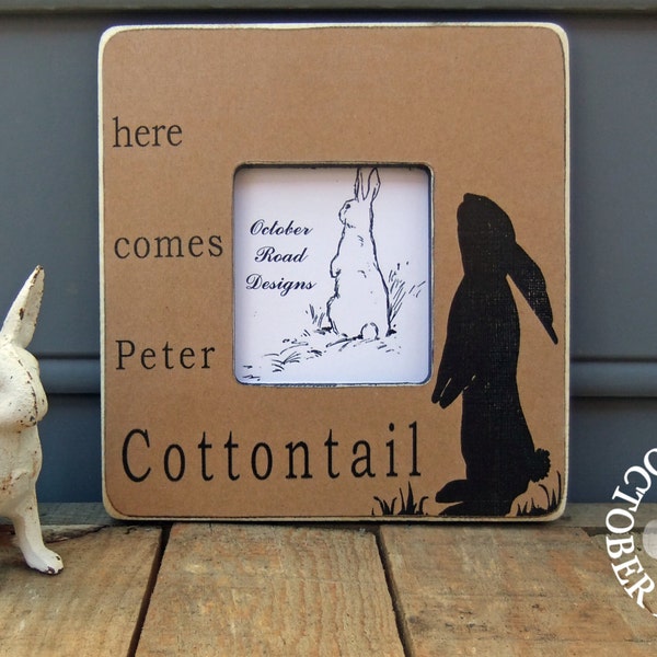 Peter Cottontail Picture Frame