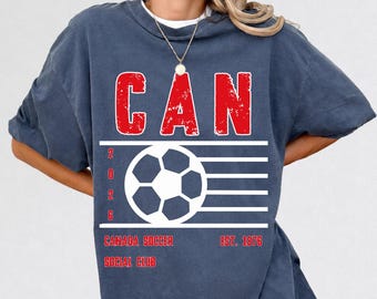 Camiseta retro del Canada Soccer Social Club, camiseta a juego para la familia canadiense de los 90 (2026)
