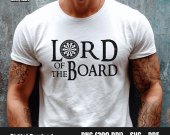 Funny Darts Logo Design: SVG PNG PDF, Cricut Sublimation Cut File (Digital Download)