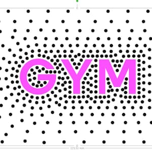 Modèle avec strass, SVG, correctif ou troupeau, GYM. Compatible avec Silhouette ou Cricut