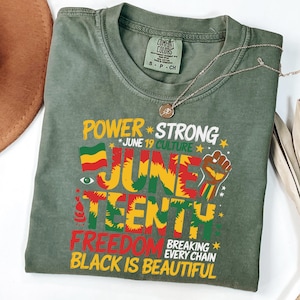 Celebrate 1865 Juneteenth Shirt, Afro Woman Shirt, Juneteenth Shirt, Freedom Shirt, African American Juneteenth Shirt, Black History Shirt