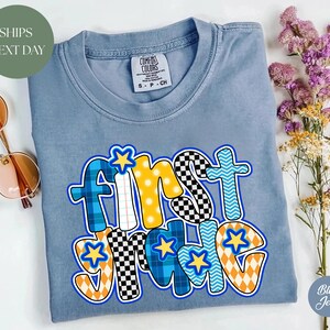 Maglietta Comfort Colors per la prima elementare, maglietta personalizzata per insegnanti, maglietta per insegnanti di prima elementare, maglietta per il ritorno a scuola, magliette per insegnanti di scuola elementare, regalo per insegnanti