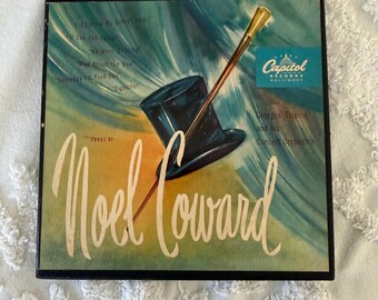 1949 Songs of Noel Coward, Capitol Records Album 45 RPM Box Set, Artist Georges Tzipine & Orchestra
