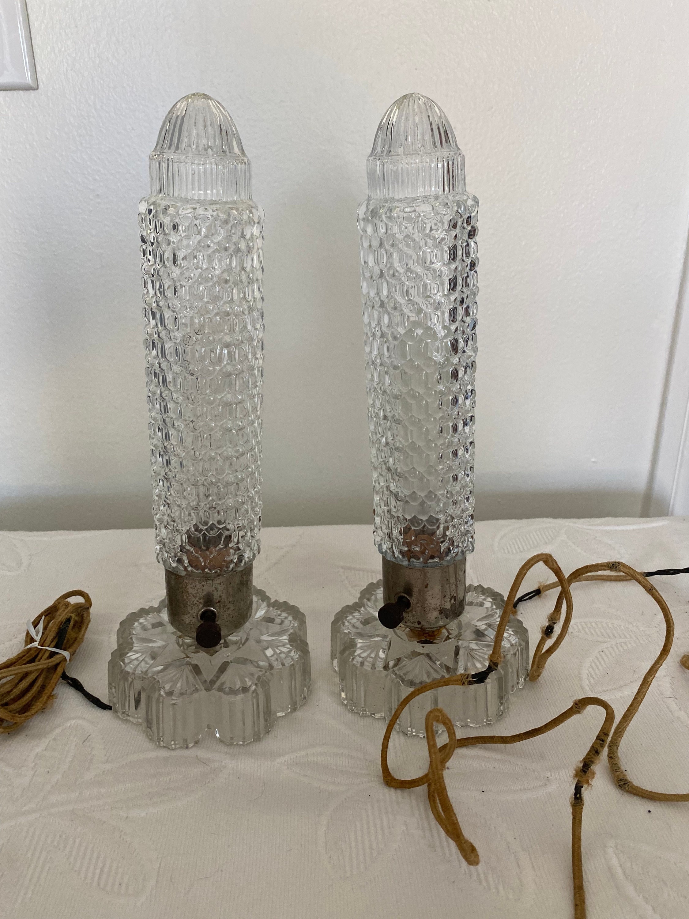 Art deco cheap bullet lamp