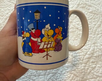 1984 Willy Wonka Christmas NERDS Mug, United Silver & Cutlery Co., Christmas Mug, Vintage Mugs, Mug Collection, Holiday Decor