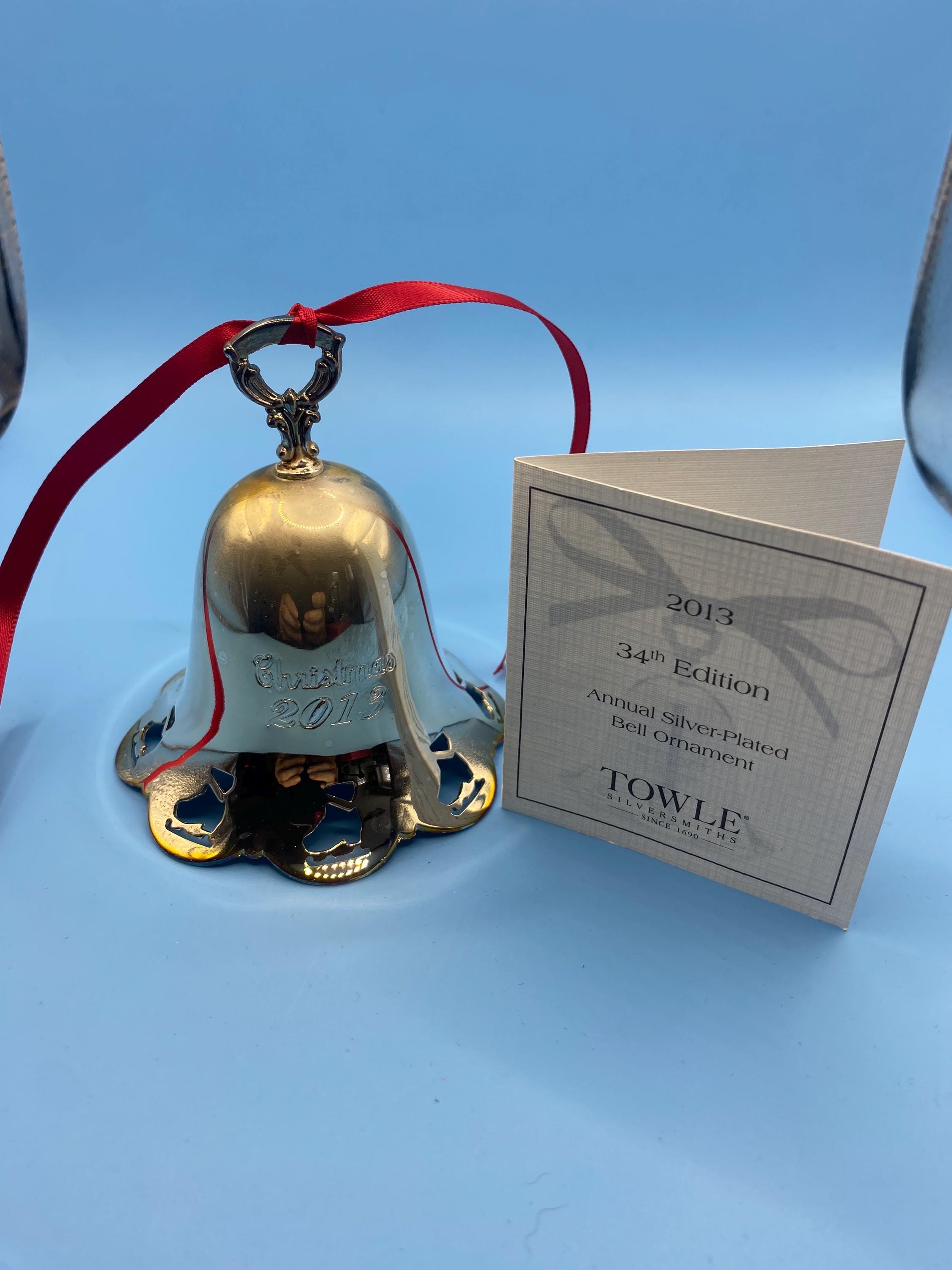 1991 Christmas Bell - Etsy