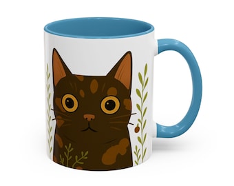 Betty Accent Coffee Mug | Cat Mom, Cat Dad Gift