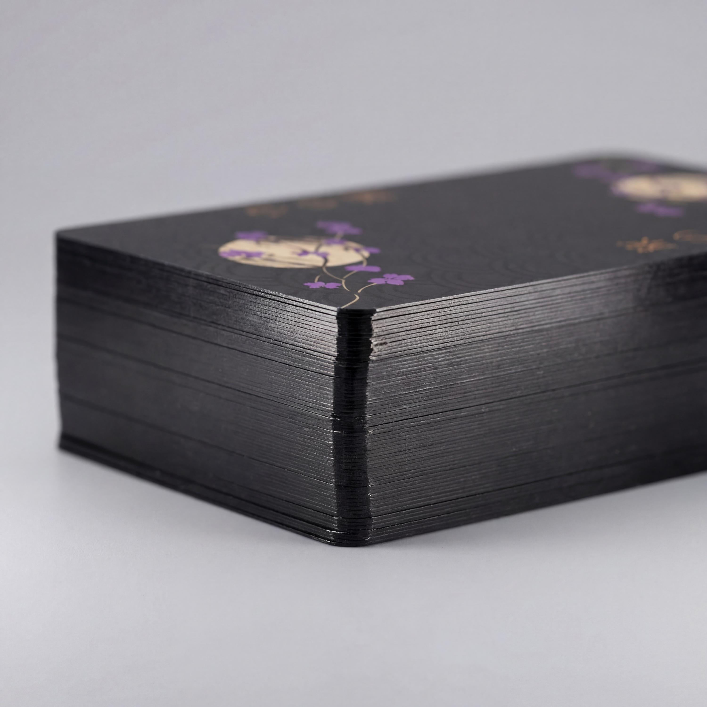 Tabi No Kokoro Japanese Tarot Deck: Soft Touch Finish, Foil