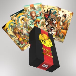 78 Tarot Cards Journey to the West,Deep Symbolism, Chinese Culture & Bright Colors | Full Guidebook with all meanings.