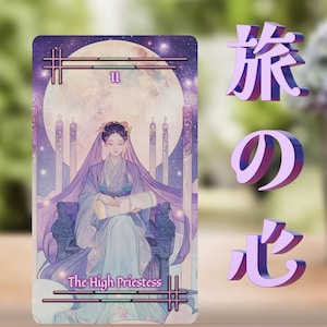 Heart of the Journey - A Tarot Deck That Feels You, Pastel Aesthetic, 78 Page Guide, Soft Touch Finish, Pink Foil, Black Gilding