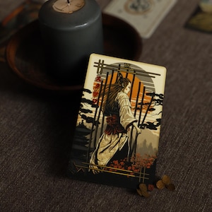 Beautiful Tarot Cards Deck Reitekina Tabi – Gold Foil, Premium Cardstock & Guidebook | Spiritual Journey for Collectors | Pro-Readers.