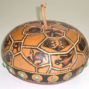 Southwest Patchwork Gourd