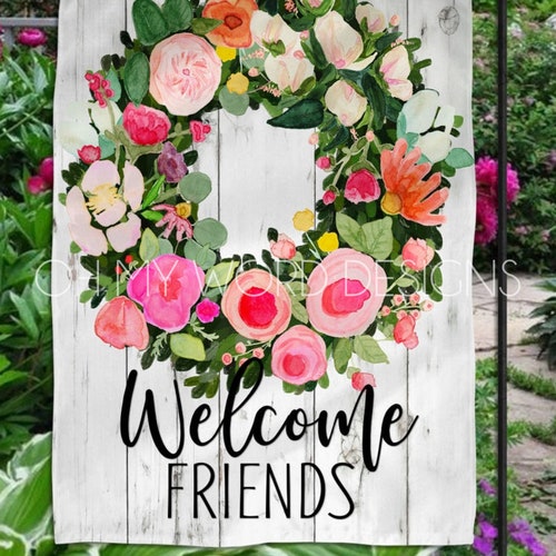 Cooper Tartan Crest 2 Garden Flag - Welcome Style