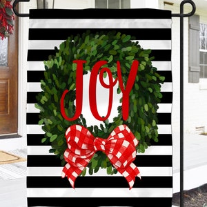 Christmas Flag-Personalized Garden Flag-Welcome Flag-Farmhouse Garden Flag-Christmas Decor-Farmhouse Decor-Yard Decor-Outdoor Decor