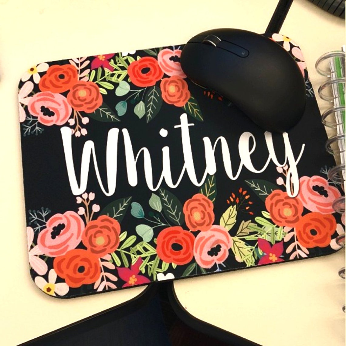 Mouse Padpersonalizaed Mouse Padpersonalized Mouse Paddesk Etsy