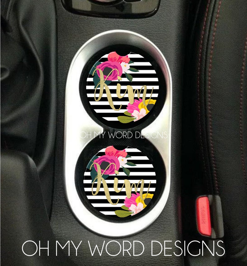 Personalized Car CoastersSandstone CoasterPersonalized Etsy