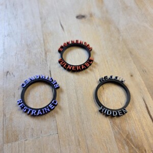 Daggerheart™ Compatible Condition Rings | All Conditions from the Core Rulebook! image 3