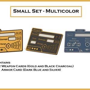 Daggerheart™ Compatible Item Cards for Weapon, Armor and Loot image 4