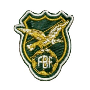 Bolivia Centenario 2025 FBF Soccer Crest Sew-On Embroidered Patch 2.5x2 in