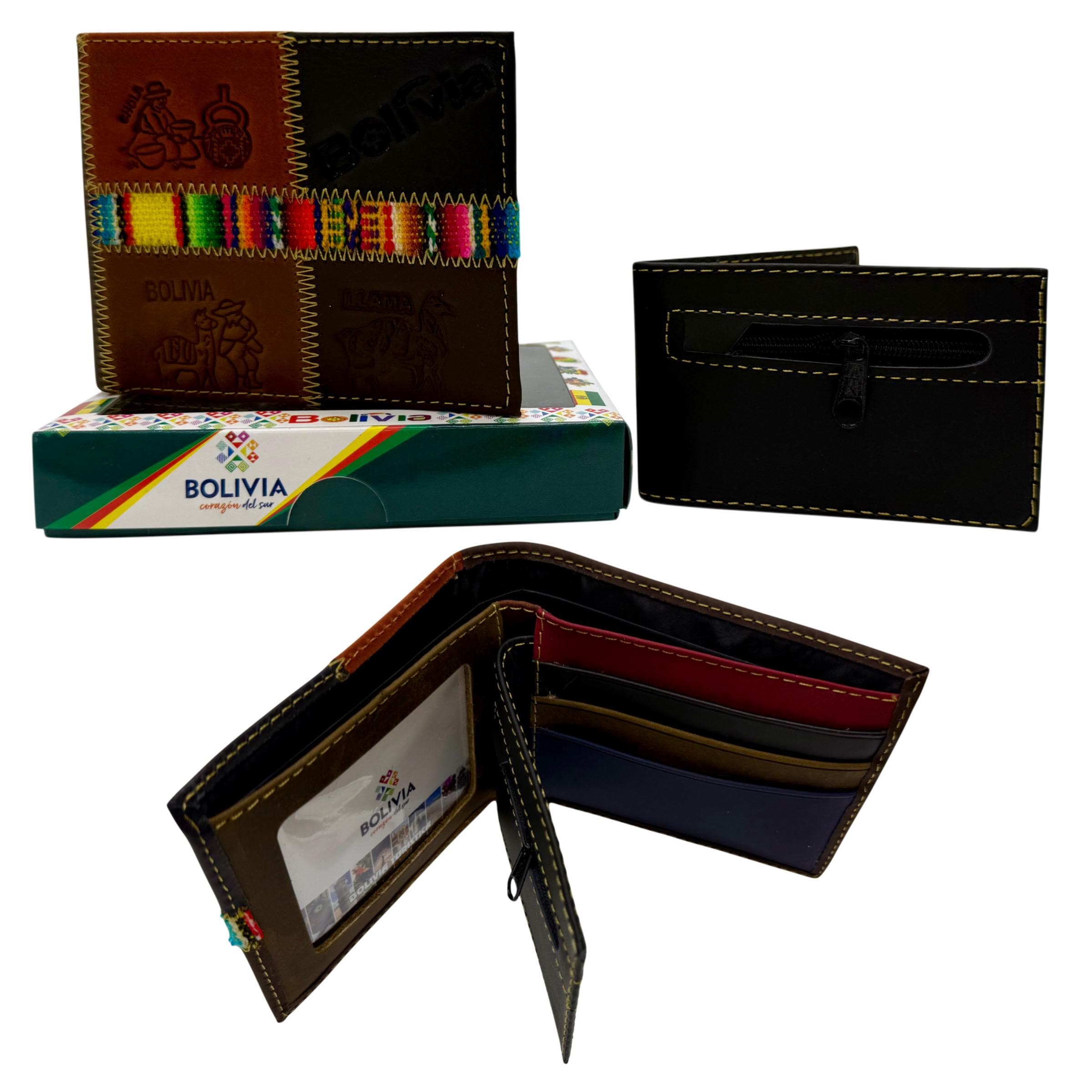 Andean Leather Wallet - Etsy display picture 2