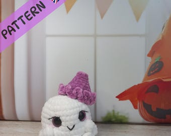 Haakpatroon Halloween-spook: amigurumi-heksenhoed pdf