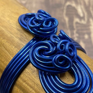 Blue Cuff Bracelet, Ready to ship, adjustable for arm or hair cuff, Mother’s Day Gift, summer jewelry