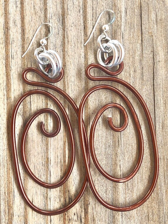 Aluminum earrings Clearance