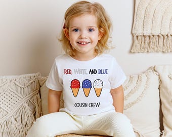 いとこクルー 7月4日 子供用Tシャツ