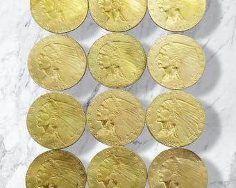 1911年インディアンヘッド5ドルイーグル金貨レプリカ（未流通）詳細