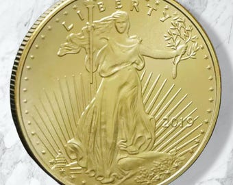 2019 USA Eagle 50 Dollar 1oz Gold Plated Coin