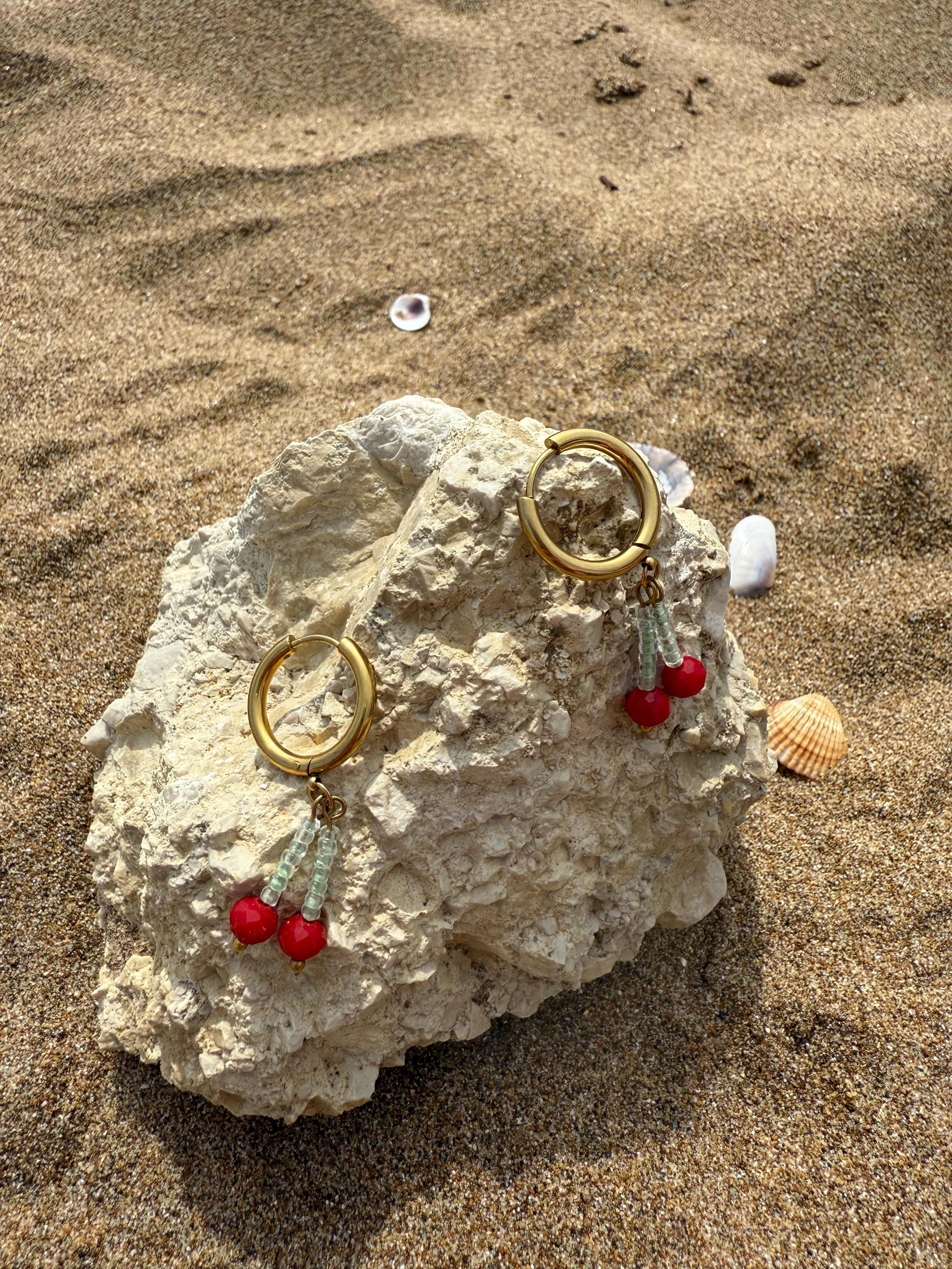 Boucles D'oreilles Thème Noël 2 Pièces Dessin Animé Père - France