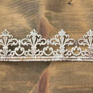 metal lace design 10mmx3mm height 20 VINTAGE flower cap beads