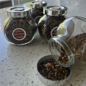 Spiced Tea with Black Tea| Eritrean and Ethiopian Traditional Tea with Cinnamon, Cardamom, Cloves, Black Kenya Tea| Contains Caffeine | 100g