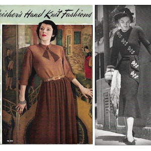 1940s Hand Knitted Cardigan - Etsy 