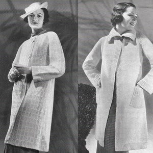 Vintage 1930s Crochet Pattern Booklet 1935 Bucilla Fashions Pet Cotton ...