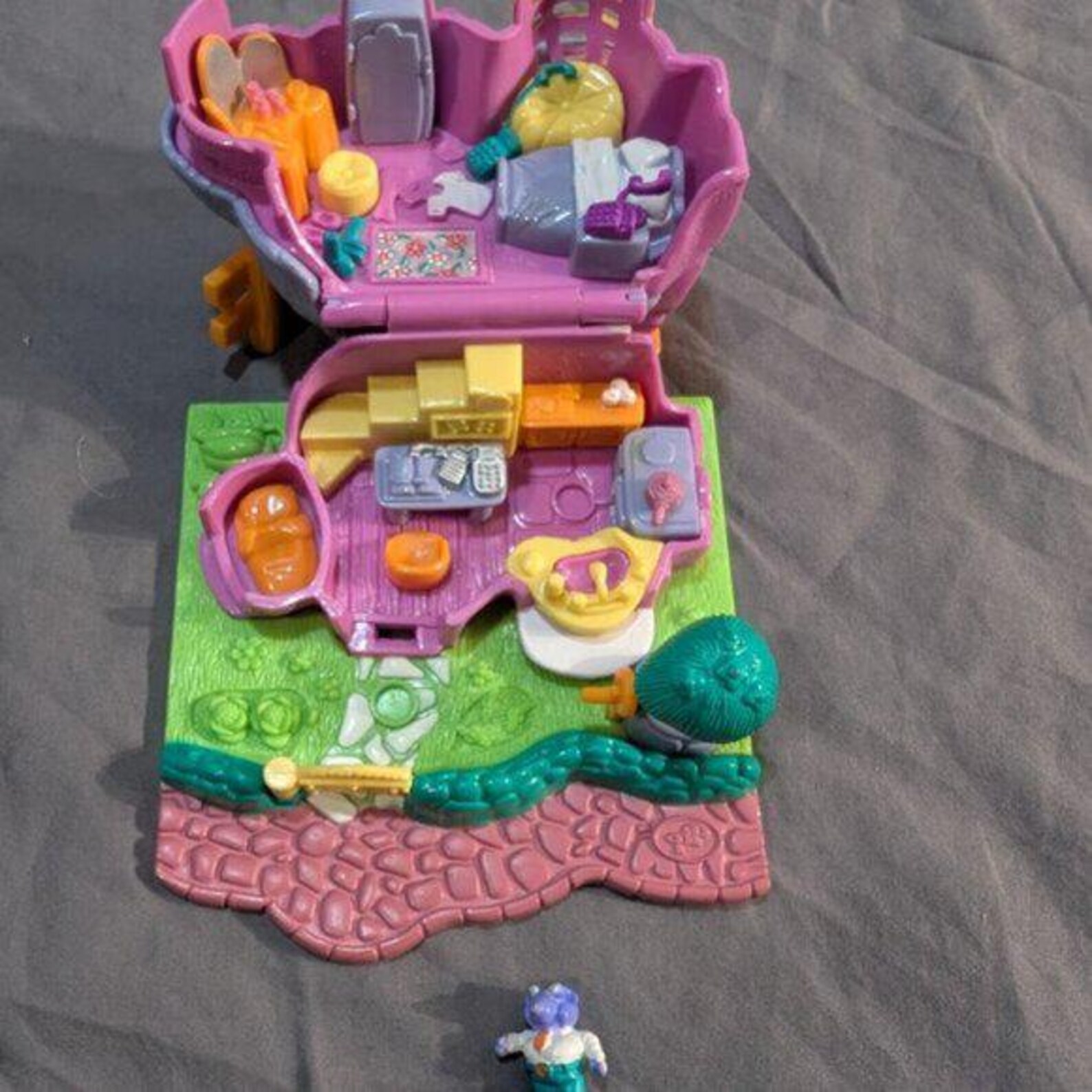 Vintage 1994 Blue Bird Polly Pocket Rabbit House - Etsy