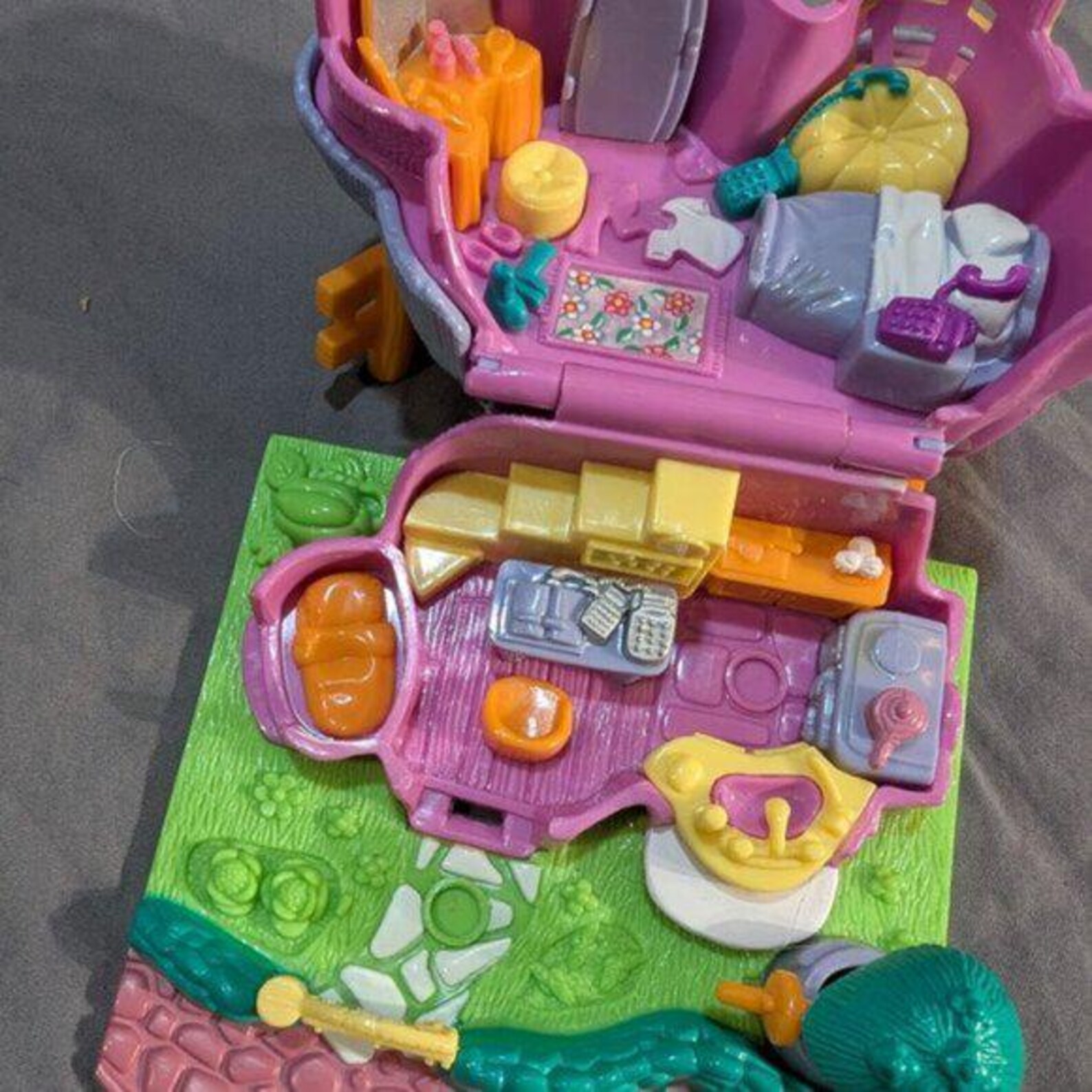 Vintage 1994 Blue Bird Polly Pocket Rabbit House - Etsy