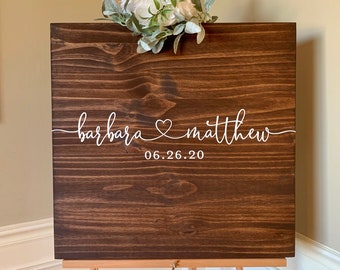 Wedding Guest Book Sign, Rustic Wooden Guest Book, Wedding Keepsake, Wood Guestbook, Unique Guest Book, Custom Guest Book, Guestbook